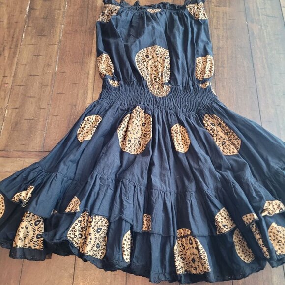 Moda International Black Strapless Dress size S - Picture 3 of 6